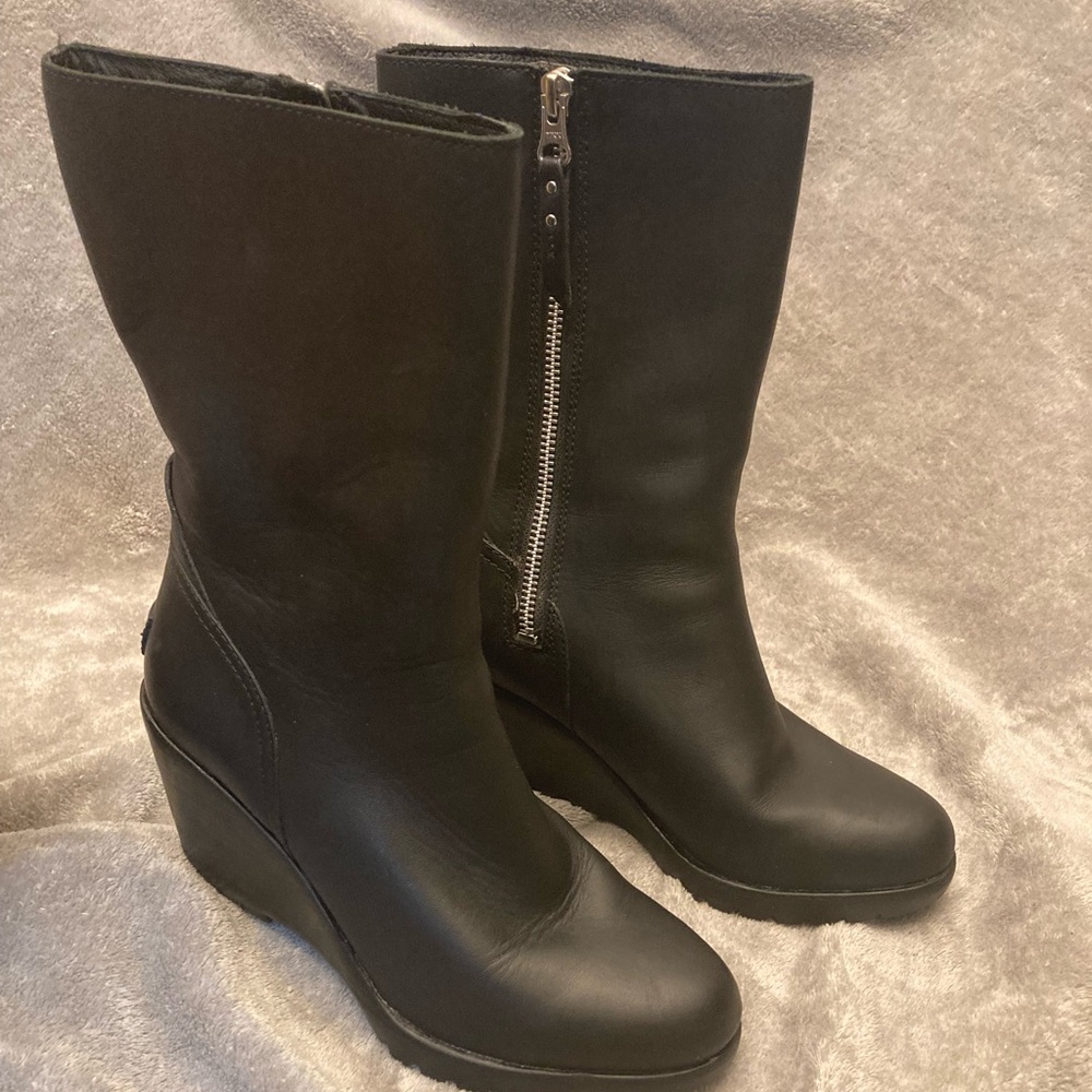 Sorel Women’s After Hours Mid Calf Leather Boot Size 7